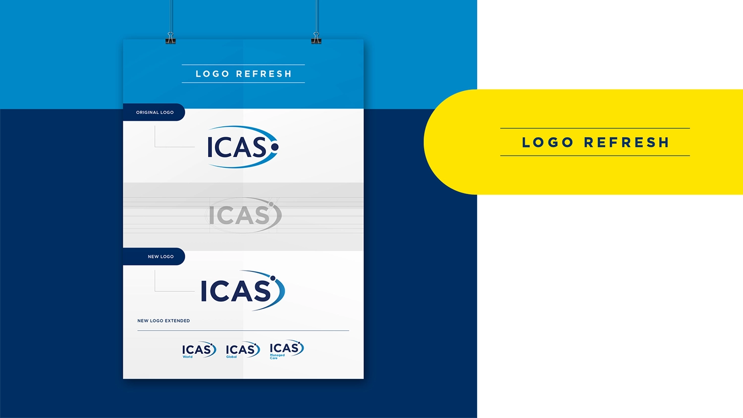 Corporate wellness rebrand and visual identity